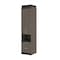 Bestar Orion 20W Storage Cabinet with Pull-Out Shelf, Bark Gray & Graphite 116165-000047 - alternate 1